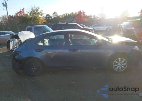 2015 Toyota Corolla Le from USA, damaged, VIN 2T1BURHE5FC246722